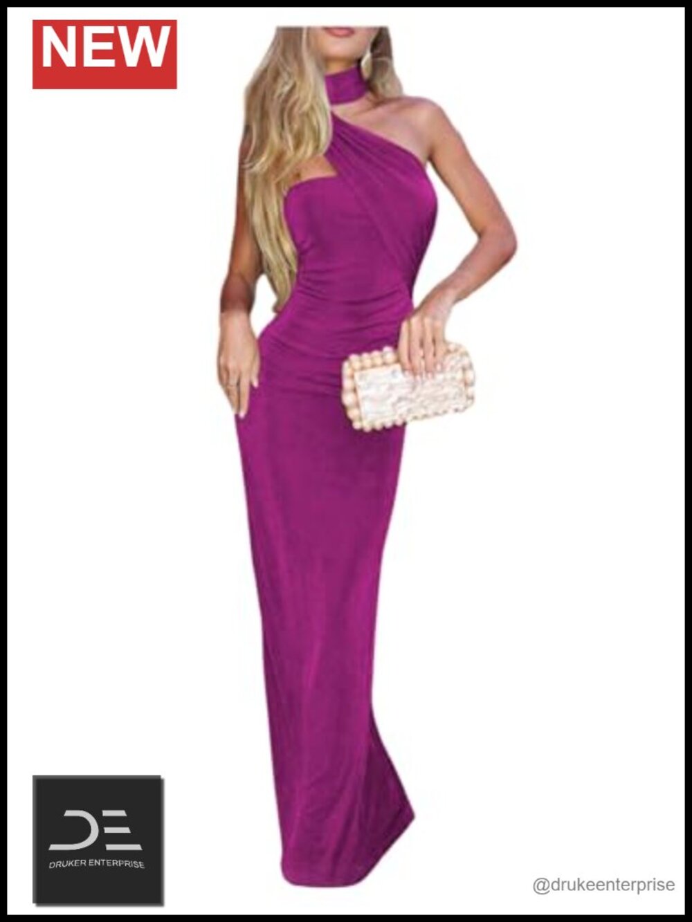 Strapless Maxi Dress with Scarf Wedding Guest Dress